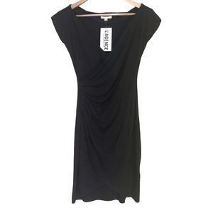 L'AGENCE | Dresses | New Lagence Inori Beaded Mini Dress In Black